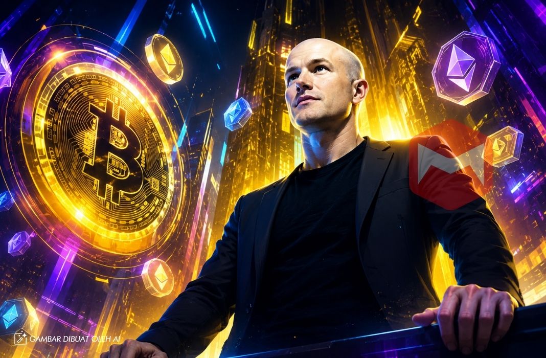 Meski Bitcoin Terpukul, Bos Coinbase Tegaskan Fondasi Industri Kripto Tetap Kokoh
