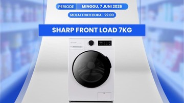 Mesin Cuci Sharp Jadi Segini di Transmart Full Day Sale/Foto: Dok. Transmart
