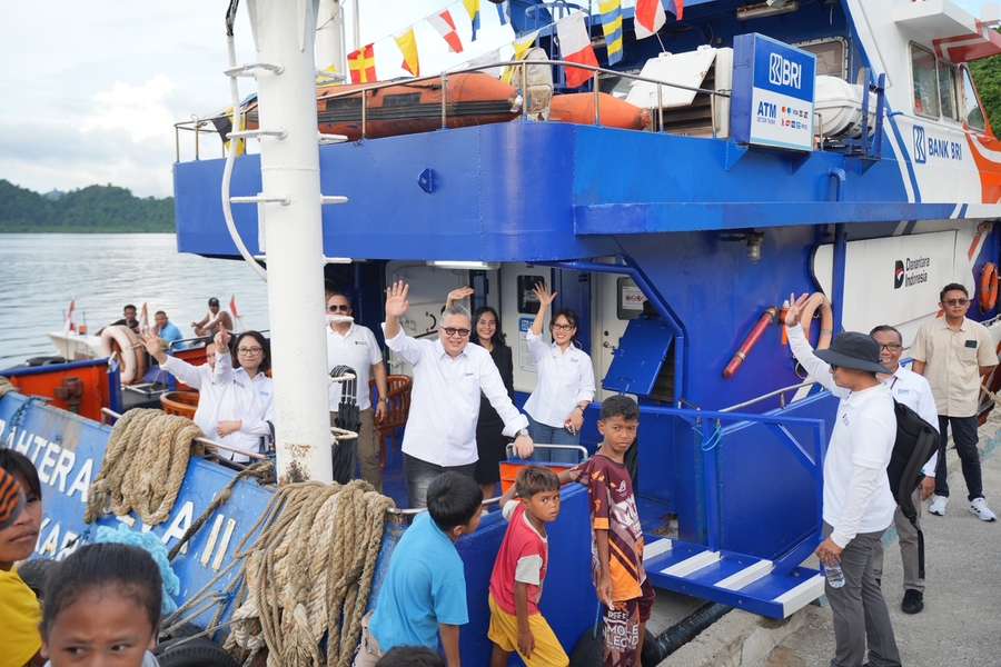 BRI Perkuat Inklusi Keuangan di Kepulauan Maluku Utara Lewat Teras Kapal, Sejalan dengan Program CX100 Danantara