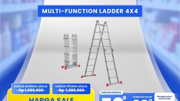Transmart Full Day Sale Kembali: Diskon Gede-gedean untuk Tangga Multifungsi dan Perabotan Rumah Lainnya