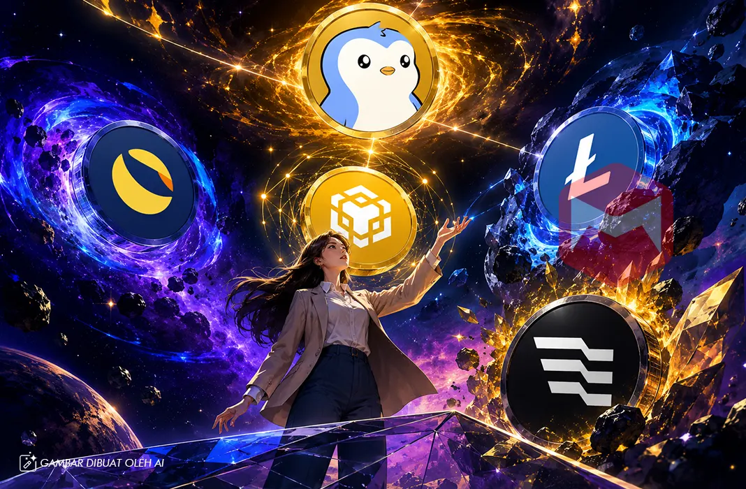 Ilustrasi: Proyeksi Pasar Kripto 8 Juni 2026: Sinyal Pembalikan Tren untuk Litecoin dan Potensi Kejutan dari Pengu