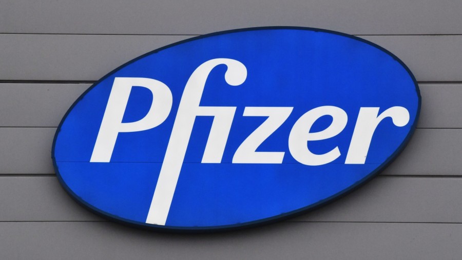 Perusahaan farmasi dan vaksi Pfizer. (Dok: Bloomberg)