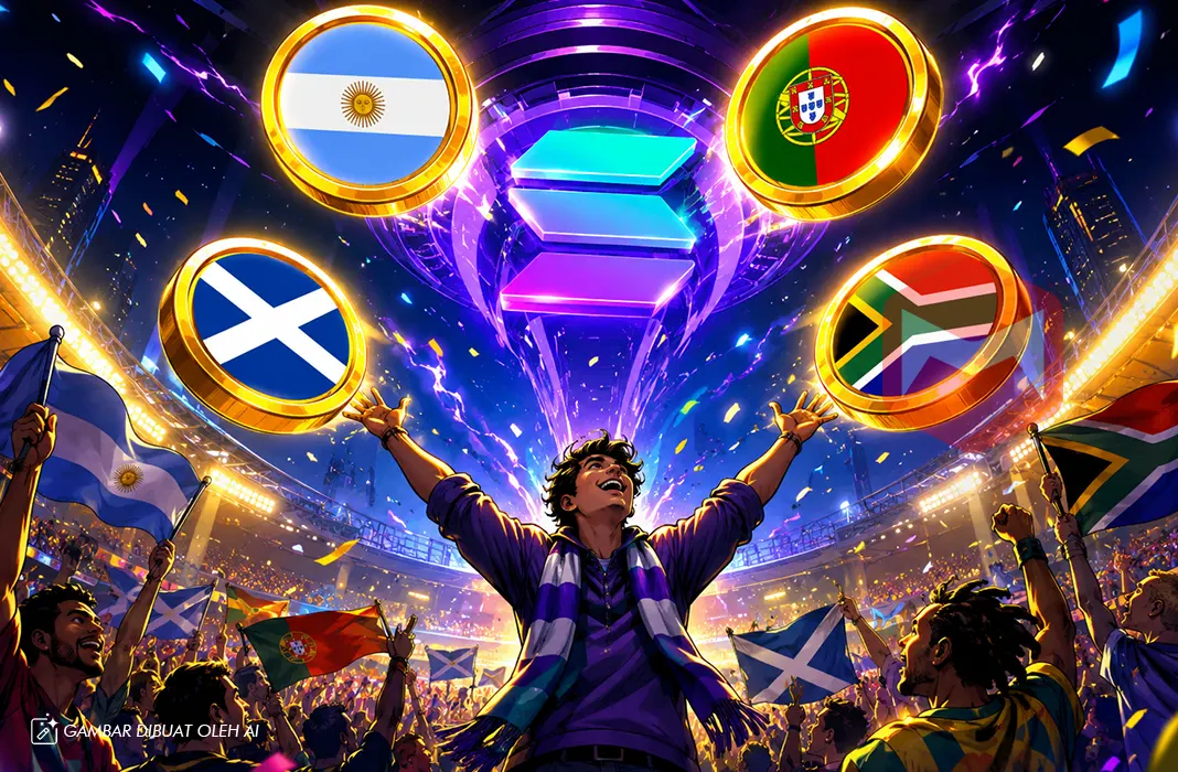 Ilustrasi: Solana Jadi Panggung Baru Empat Fan Token Timnas Pengguncang Piala Dunia 2026