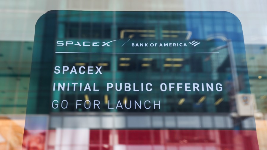 IPO SpaceX pencetak rekor baru terbesar sepanjang sejarah. dok: Bloomberg