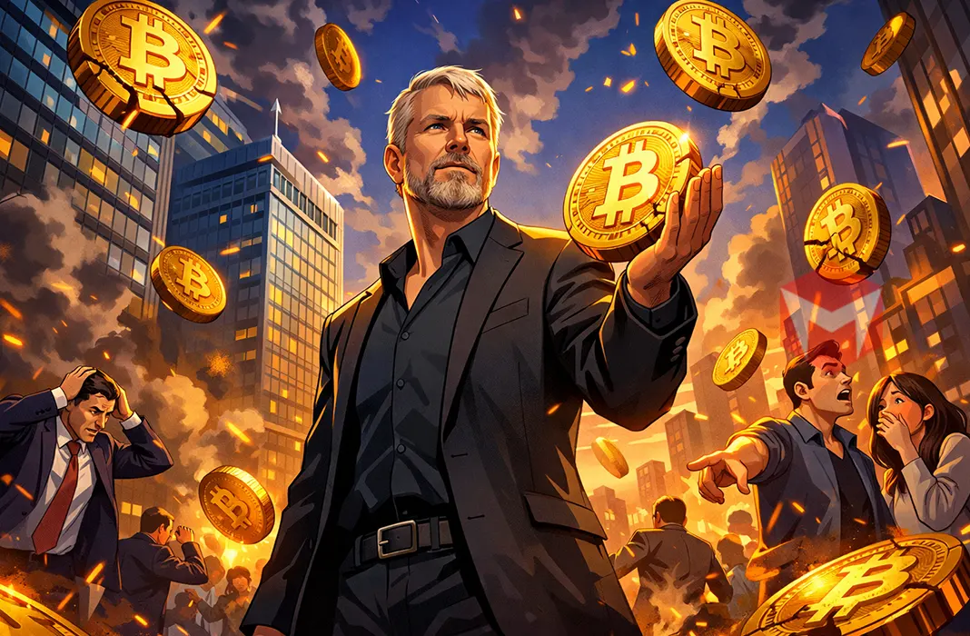 Ilustrasi: Strategi Tak Terduga Michael Saylor: Mengapa Sebagian Kecil Bitcoin Harus Dilepas Demi Ekspansi?