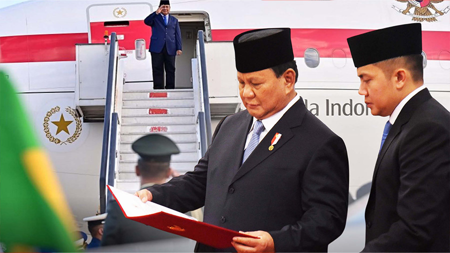 Seskab Teddy Beberkan Klaim Capaian Kunker Prabowo Dalam 1,5 Tahun (Foto: Diolah dari Berbagai Sumber)