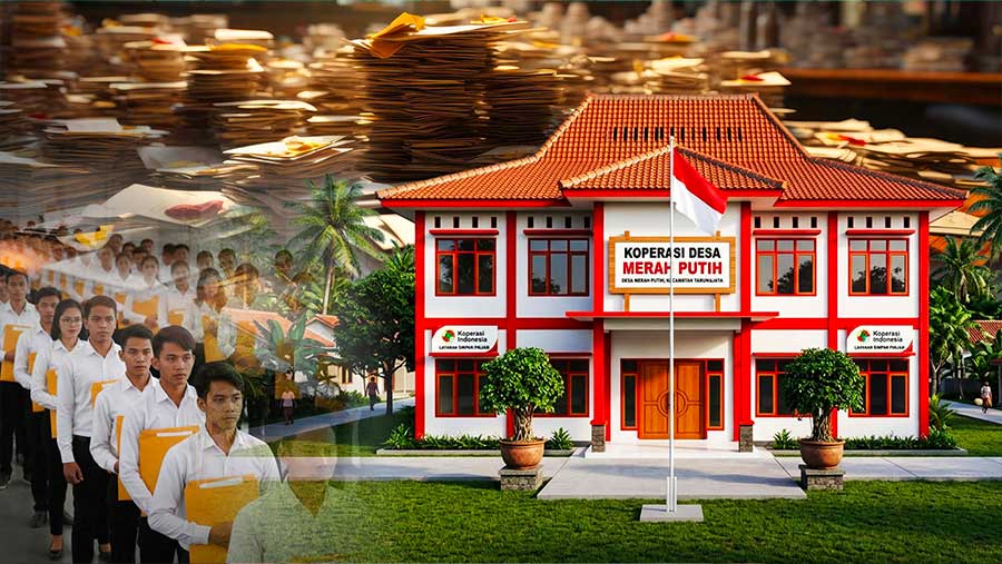Kopdes Merah Putih. (Diolah dari Berbagai Sumber)