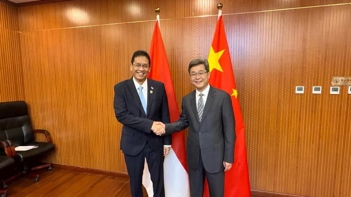 Foto: Menteri Keuangan (Menkeu), Purbaya Yudhi Sadewa melakukan pertemuan bilateral dengan Menkeu Republik Rakyat Tiongkok (RRT), Lan Fo’an, di Kantor Kementerian Keuangan Tiongkok, Beijing, pada Rabu (17/6/2026). (Dok. Biro KLI Kemenkeu)