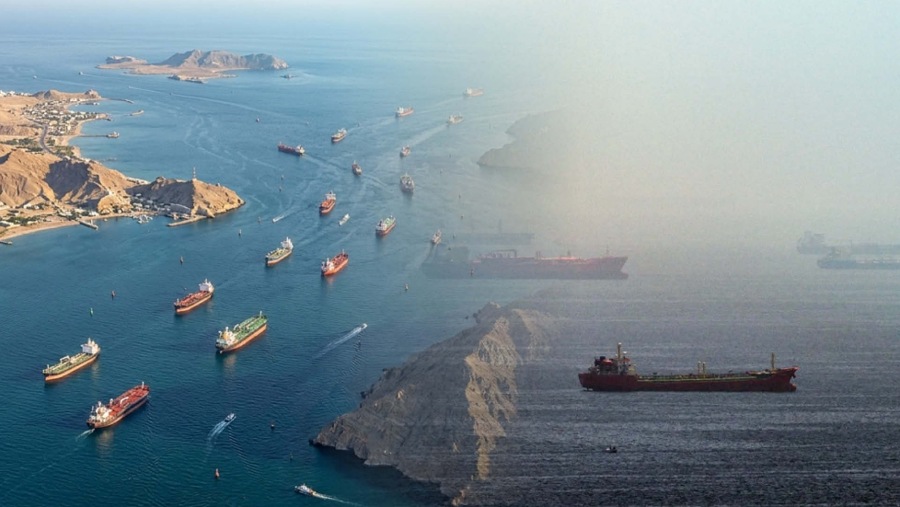Lalu Lintas Tanker di Hormuz (Foto: Diolah dari Berbagai Sumber)