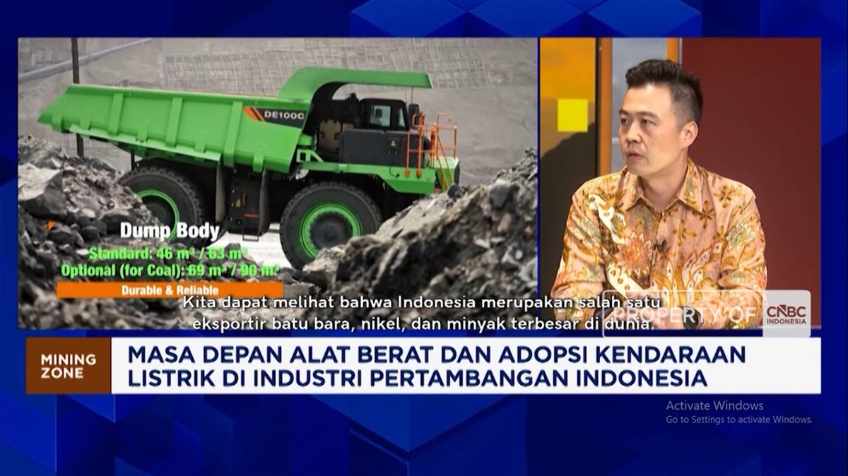 Ilustrasi: Produsen China Optimis Pasok Alat Berat Listrik Dukung Hilirisasi dan Transisi Energi Indonesia