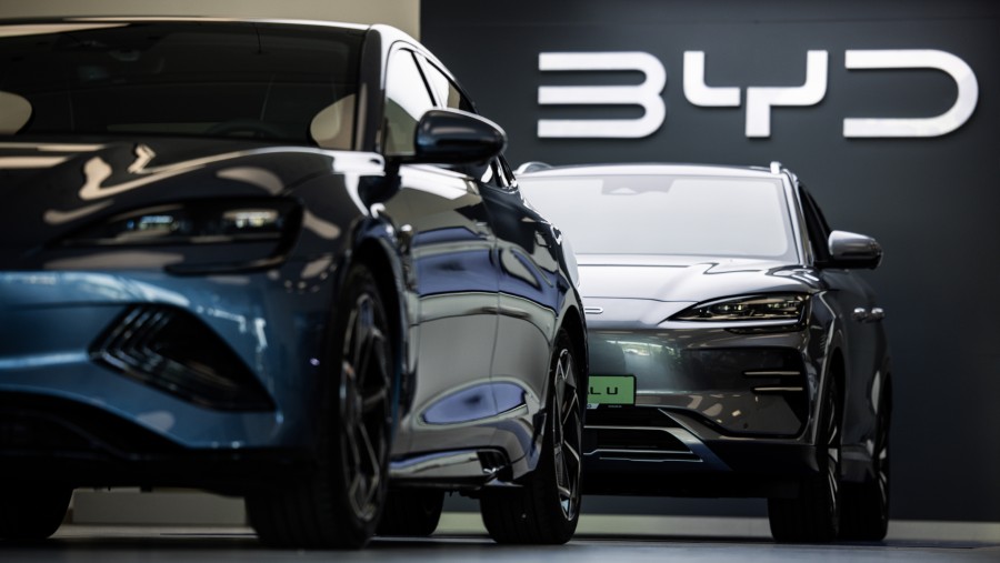 Penjualan mobil EV China, BYD. (Bloomberg)