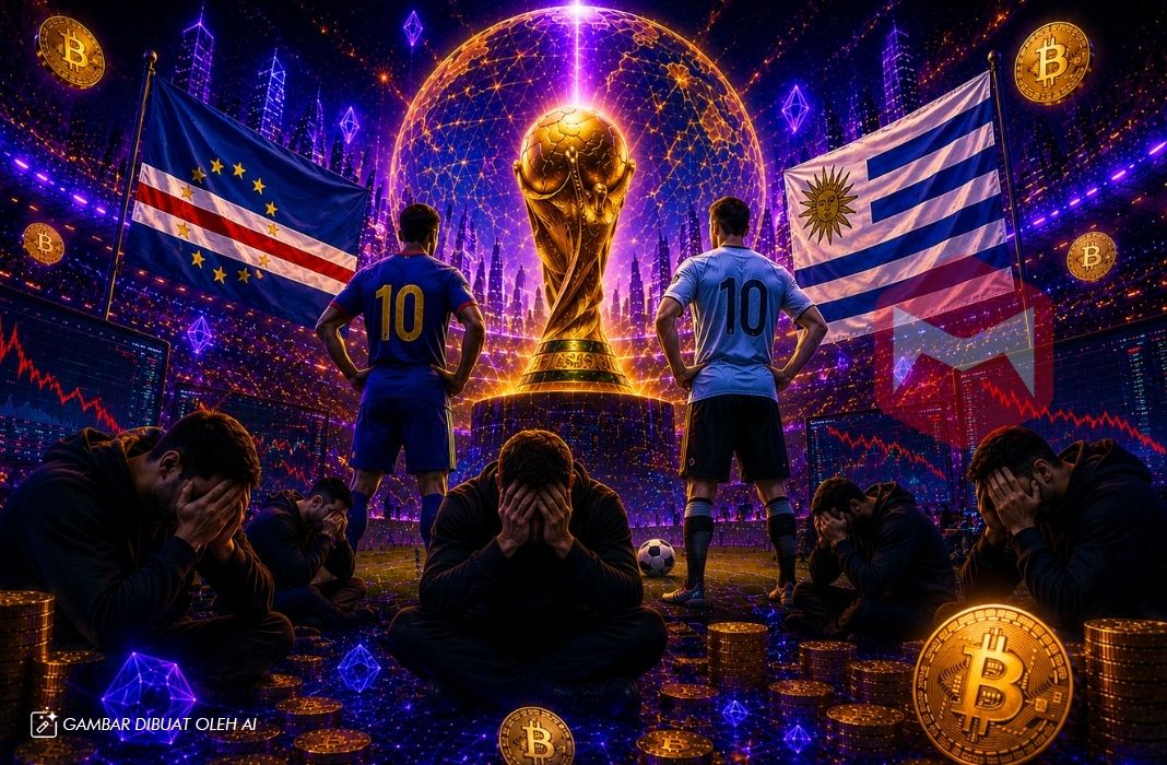 Momen Kevin Pina Mencetak Gol saat Laga Cabo Verde Melawan Uruguay pada Piala Dunia 2026 – AP