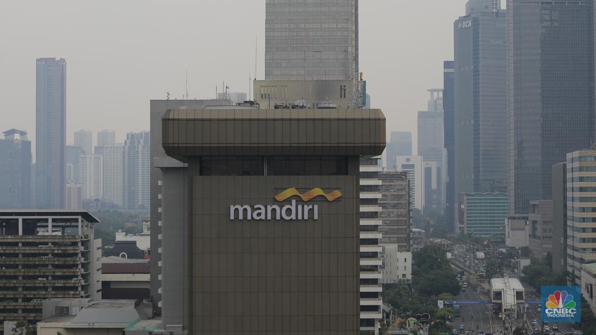 Foto: Ilustrasi Bank Mandiri. (CNBC Indonesia/Muhammad Sabki)