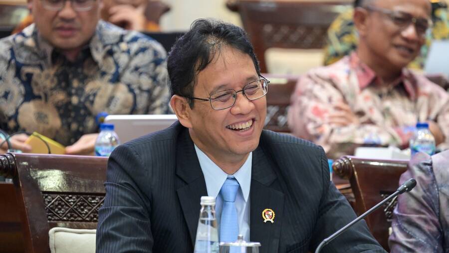 Menteri Keuangan Purbaya Yudhi Sadewa dalam rapat kerja bersama Komisi XI DPR RI, Kamis (10/6/2026) (Dok. Kemenkeu)
