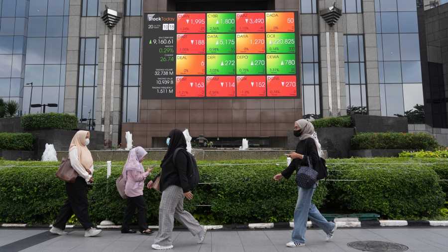Pasar saham Indonesia. dok: Bloomberg