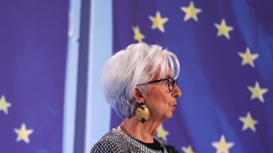 Gubernur ECB Christine Lagarde. (Liesa Johannssen/Bloomberg)