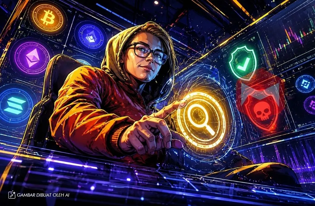Tampilan Token Health Map Cryptoiz untuk Mencari Kripto Potensial