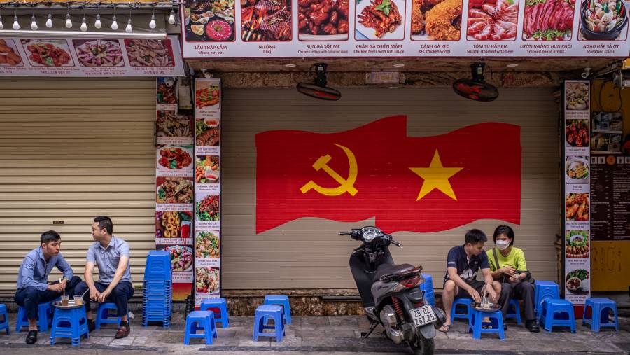 Ilustrasi ekonomi Vietnam. (Bloomberg)