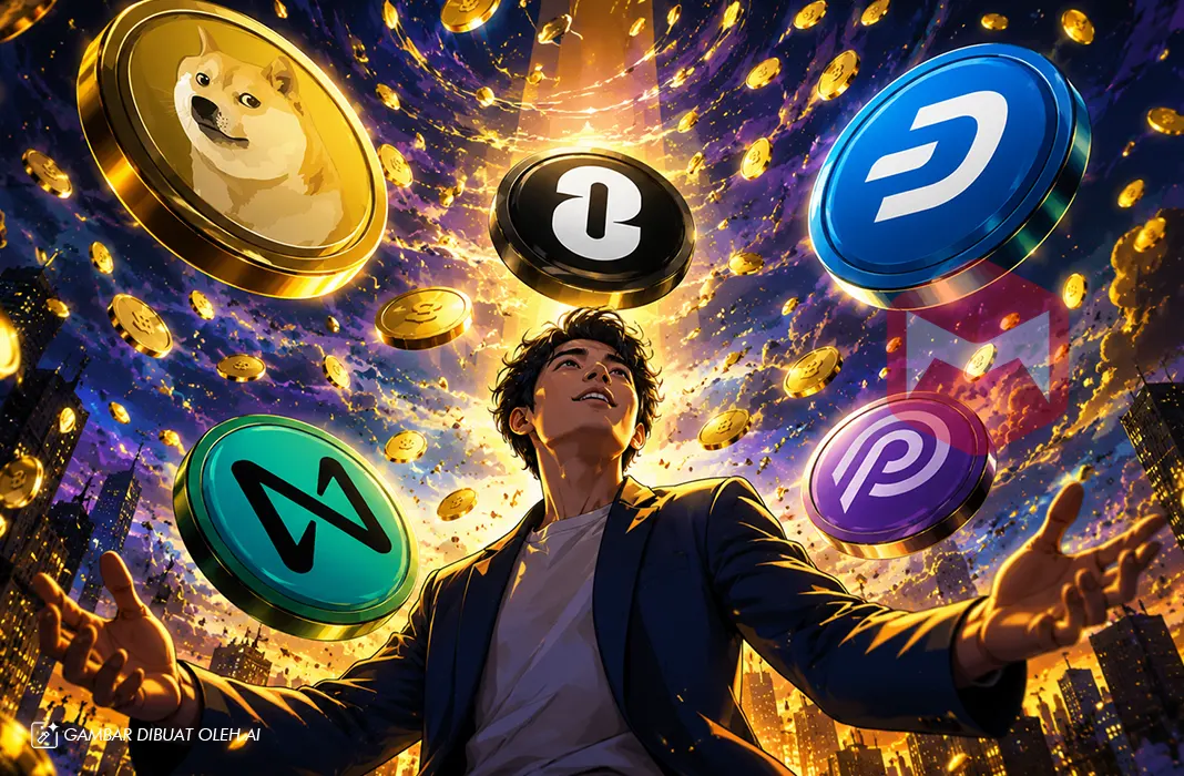 Ilustrasi: Lima Koin Kripto Unggulan DOGE, ZRO, DASH, PYTH, dan NEAR Tunjukkan Sinyal Pemulihan Harga di Tengah Pasar