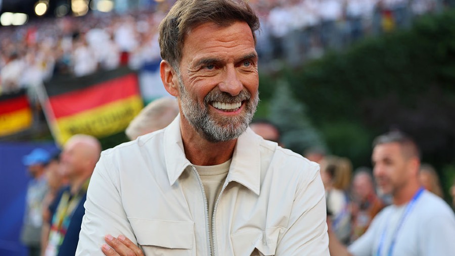 Jürgen Klopp saat adu penalti Piala Dunia Jerman melawan Paraguay. (Sumber: Getty Images North America via Bloomberg)