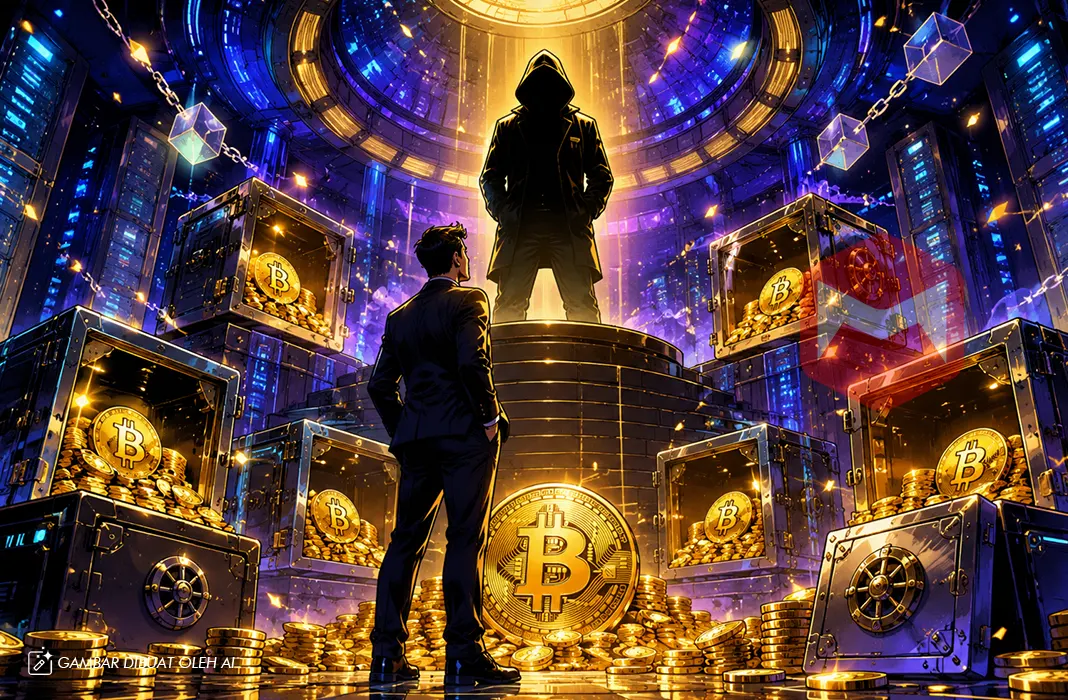 Ilustrasi: Misteri Kekayaan Satoshi Nakamoto: Sang Pencipta Bitcoin Tetap di Puncak Daftar Pemegang Terbesar