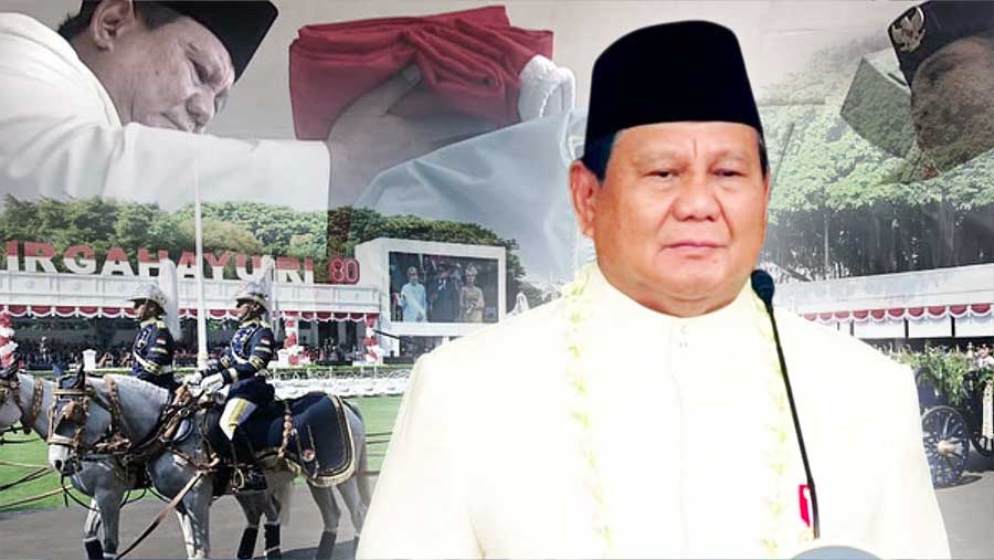 Perayaan HUT RI ke-81 Digelar di Istana Merdeka, Prabowo Pimpin Upacara
