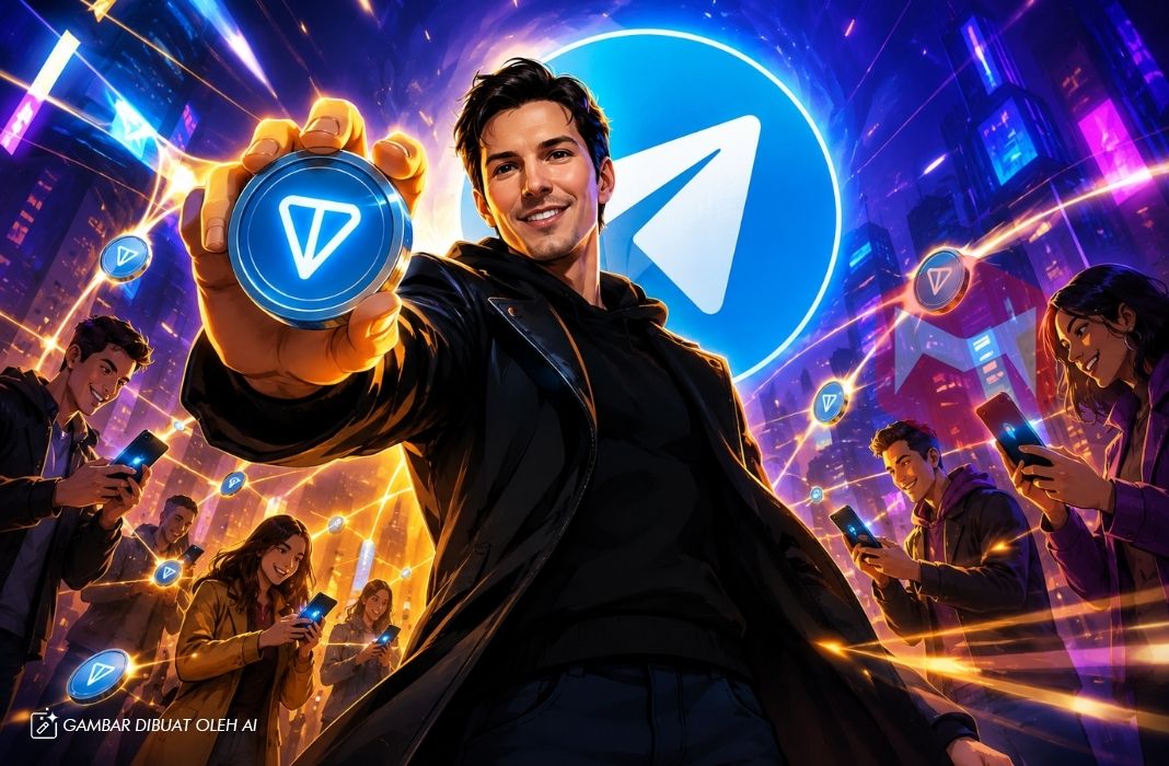 Telegram Perluas Jangkauan Finansial: Integrasi Dompet Kripto Picu Kenaikan Gram