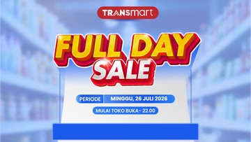 Gebyar Diskon Transmart: Pesta Potongan Harga 50% Ditambah 20% Spesial Hari Ini!