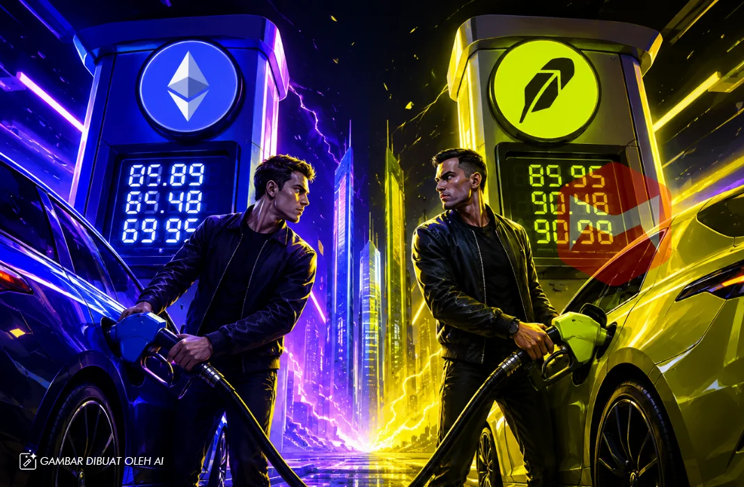 Rata-rata Gas Fee Ethereum. Sumber: Token Terminal