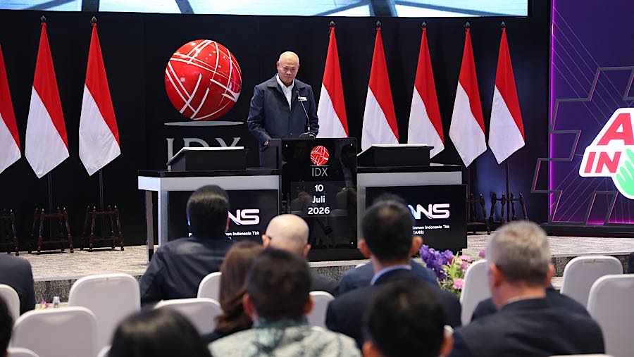 Pencatatan saham perdana PT RANS Entertainment Indonesia Tbk (RANS) di Bursa Efek Indonesia, Jakarta, Jumat (10/7/2026). (Dok. BEI)