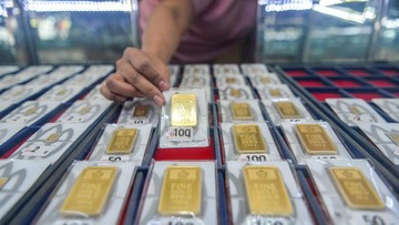 Emas Antam Stagnan di Tengah Gejolak Timur Tengah, Investor Pindah Haluan?