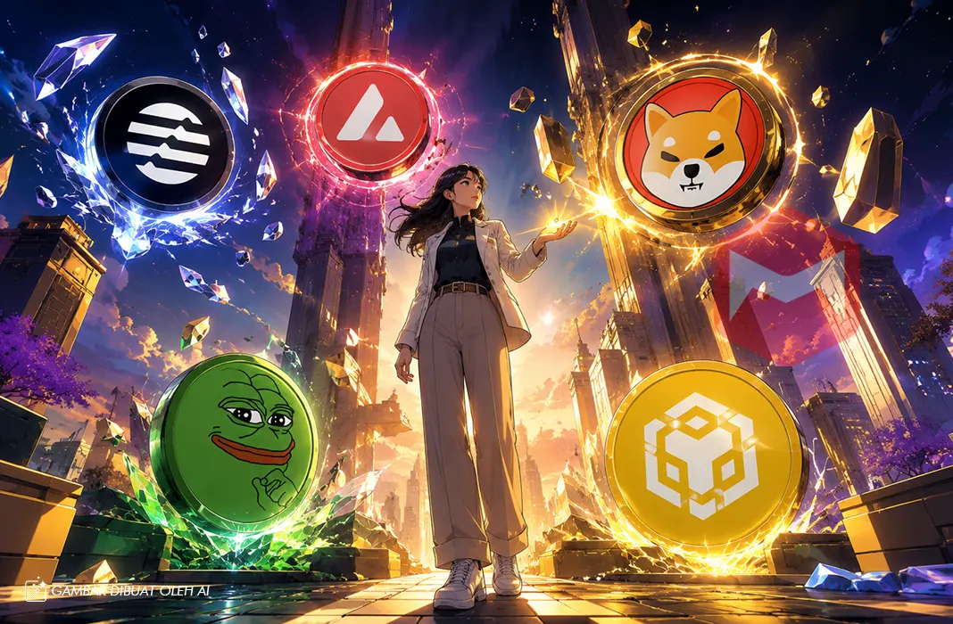 Ilustrasi: Aset Kripto Menjelang Titik Krusial: BNB dalam Sorotan, Peluang Kenaikan untuk SHIB, PEPE, AVAX, dan APT